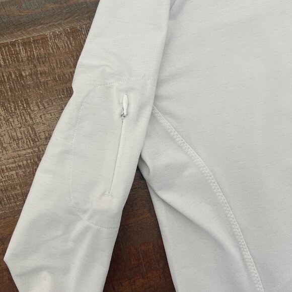 Athleta | Women's Pacifica Wrap Front Top White | Size Medium - Picture 7 of 7